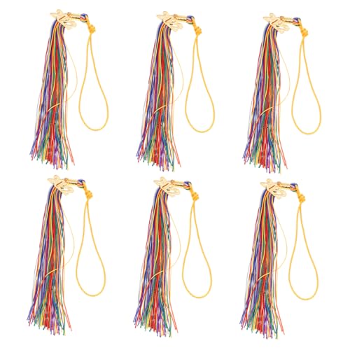 Gatuida 6 Stück Teiliges Doktorhut Abschluss Quasten aus Langlebigem Polyester Dekorative Anhänger für Abschlussfeier Eleganter Abschluss Hut Charms für Studenten Gatuida 6 Stück Teiliges Doktorhut Abschluss Quasten aus Langlebigem Polyester Dekorative Anhänger für Abschlussfeier Eleganter Abschluss Hut Charms für Studenten von Gatuida