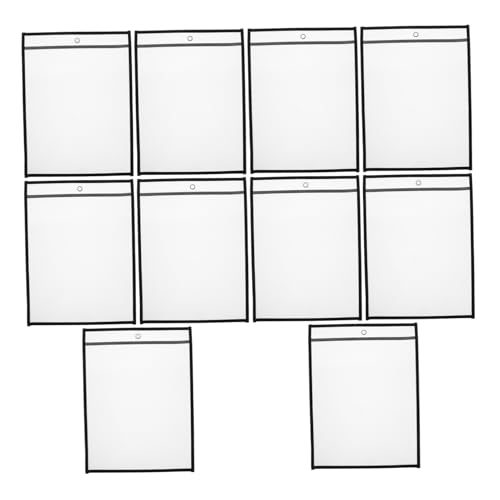 Gatuida 6 Stück Teiliges Dokumentenhalter Hüllen Wiederverwendbare Transparente Dokumentenschutz Taschen für Bürobedarf und Papieraufbewahrung Leicht und Reißfest aus Pet Material Gatuida 6 Stück Teiliges Dokumentenhalter Hüllen Wiederverwendbare Transparente Dokumentenschutz Taschen für Bürobedarf und Papieraufbewahrung Leicht und Reißfest aus Pet Material von Gatuida