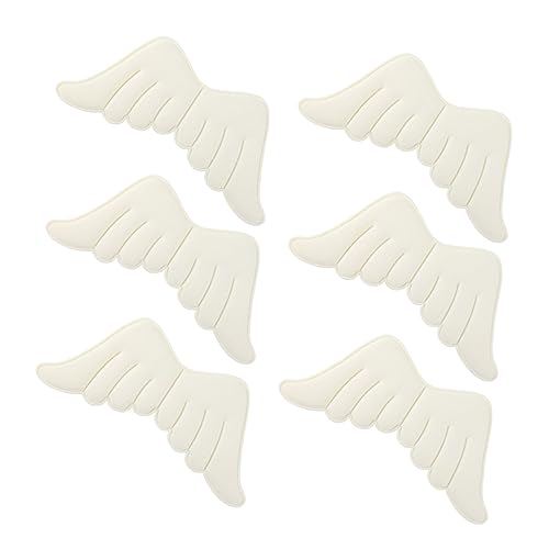 Gatuida 6 Stück Teiliges Engel Flügel Applikation Patch für DIY Kleidung Weiße Engel Flügel zum Basteln für Kreative Designs und Dekorationen Gatuida 6 Stück Teiliges Engel Flügel Applikation Patch für DIY Kleidung Weiße Engel Flügel zum Basteln für Kreative Designs und Dekorationen von Gatuida