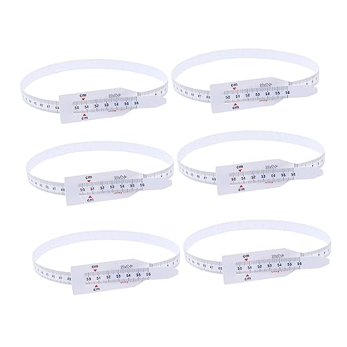 Gatuida 6 Stück Teiliges Flexibles Kunststoff Maßband Kopfumfang und Armumfangsmessung Geruchsneutral Weich Langlebig Präzises Messband für Junge Mädchen und Tragbar und Praktisch Gatuida 6 Stück Teiliges Flexibles Kunststoff Maßband Kopfumfang und Armumfangsmessung Geruchsneutral Weich Langlebig Präzises Messband für Junge Mädchen und Tragbar und Praktisch von Gatuida