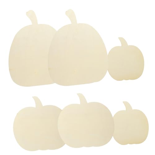 Gatuida 6 Stück Teiliges Herbst Kürbis Holzanhänger DIY Holzdeko zum Bemalen für Erntedankfest Halloween Glatte Kanten Natürliche Holzteile für Familienbasteln und Partydekoration Gatuida 6 Stück Teiliges Herbst Kürbis Holzanhänger DIY Holzdeko zum Bemalen für Erntedankfest Halloween Glatte Kanten Natürliche Holzteile für Familienbasteln und Partydekoration von Gatuida