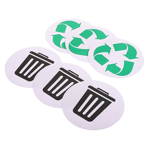 Gatuida 6 Stück Teiliges Selbstklebender Wasserdichter Mülltonnen aufkleber zur Abfalltrennung Langlebige Recycling etiketten für Küche Garten Büro und Gemeinschaftsbereiche Gatuida 6 Stück Teiliges Selbstklebender Wasserdichter Mülltonnen aufkleber zur Abfalltrennung Langlebige Recycling etiketten für Küche Garten Büro und Gemeinschaftsbereiche von Gatuida