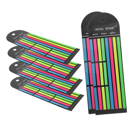 Gatuida 6 Stück Teiliges Set Fluoreszierende Haftnotizen Tabs für Bücher mit Langen und Kurzen Indexstreifen Selbstklebend Farbige Markierung für Notizen Lernhilfe und Office Organisation Gatuida 6 Stück Teiliges Set Fluoreszierende Haftnotizen Tabs für Bücher mit Langen und Kurzen Indexstreifen Selbstklebend Farbige Markierung für Notizen Lernhilfe und Office Organisation von Gatuida