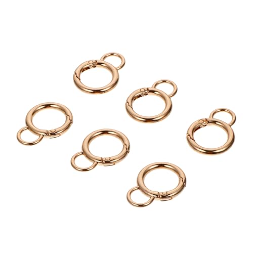 Gatuida 6 Stück Teiliges Snap Hooks für Taschen DIY Langlebige Sichere Hakenclips Leichter Metallverschluss für Schlüsselanhänger Hundehalsband Bastelprojekte und Taschenzubehör Gatuida 6 Stück Teiliges Snap Hooks für Taschen DIY Langlebige Sichere Hakenclips Leichter Metallverschluss für Schlüsselanhänger Hundehalsband Bastelprojekte und Taschenzubehör von Gatuida