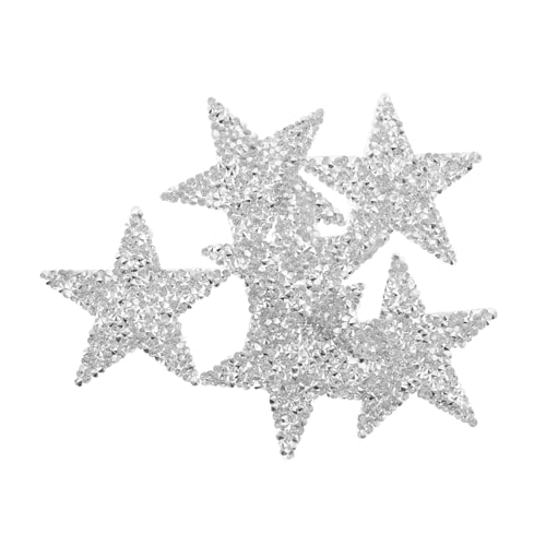 Gatuida 6 Stück Teiliges Strass Stern Aufbügel Patches Selbstklebend Glitzernde Rhinestone Applikationen für DIY Jeans Kleidung Reparatur Vielseitige Textil und Lederdekoration Gatuida 6 Stück Teiliges Strass Stern Aufbügel Patches Selbstklebend Glitzernde Rhinestone Applikationen für DIY Jeans Kleidung Reparatur Vielseitige Textil und Lederdekoration von Gatuida