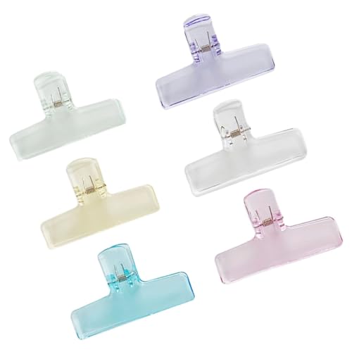 Gatuida 6 Stück Transparente Acryl Binder Clips in Farben Große Büroklammern für Schüler und Dokumente Schwer Belastbar Vielseitig Einsetzbar zum Sicheren Fixieren von Papieren und Gatuida 6 Stück Transparente Acryl Binder Clips in Farben Große Büroklammern für Schüler und Dokumente Schwer Belastbar Vielseitig Einsetzbar zum Sicheren Fixieren von Papieren und von Gatuida