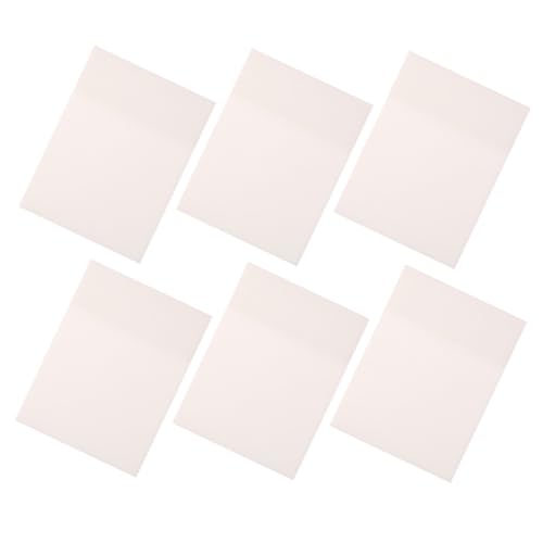 Gatuida 6 Stück Transparente Wasserfeste Haftnotizen Groß Selbstklebende Memo Pads für Büro Schule Zuhause Vielseitig Leicht Tragbar Wiederbeschreibbar Klare Notizzettel Gatuida 6 Stück Transparente Wasserfeste Haftnotizen Groß Selbstklebende Memo Pads für Büro Schule Zuhause Vielseitig Leicht Tragbar Wiederbeschreibbar Klare Notizzettel von Gatuida