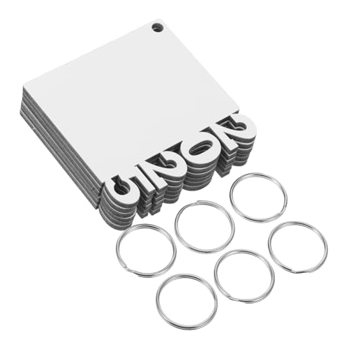 Gatuida 6 Stück Wärmeübertragungs Schlüsselanhänger DIY Abschluss Bilderrahmen Rohlinge Cheer Abschluss Rahmen Party Sublimations Fotorahmen Rohlinge DIY Bastel Abschlussrahmen Holz von Gatuida