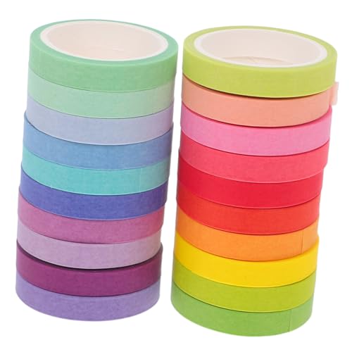 Gatuida 60 Rollen Taschen Dekoband Scrapbook Washi Tape Zum Basteln Dekorative Journaling Klebebänder Washi Tape Zum Malen Basteln Für Malprojekte DIY Malbänder Papier von Gatuida