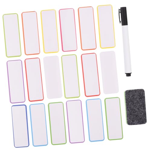 Gatuida 60 Stück Magnetische Dry Erase Etiketten Wiederverwendbar Abwischbar für Whiteboards Kühlschrank Beschreibbar Flexible Namensschilder mit Starkem Halt für Büro Schule Zuhause Gatuida 60 Stück Magnetische Dry Erase Etiketten Wiederverwendbar Abwischbar für Whiteboards Kühlschrank Beschreibbar Flexible Namensschilder mit Starkem Halt für Büro Schule Zuhause von Gatuida