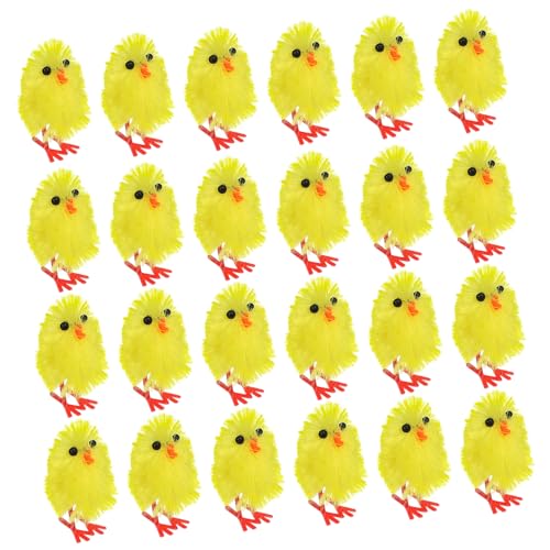Gatuida 60 Stück Ostern-küken-dekoration Kleine Hühner Favorisieren Gefüllt Dekoratives Küken Meins Gelbe Küken Flauschige Hühner Mini-hühner Flauschig Yellow Chemiefaser Und Kunststoff Gatuida 60 Stück Ostern-küken-dekoration Kleine Hühner Favorisieren Gefüllt Dekoratives Küken Meins Gelbe Küken Flauschige Hühner Mini-hühner Flauschig Yellow Chemiefaser Und Kunststoff von Gatuida