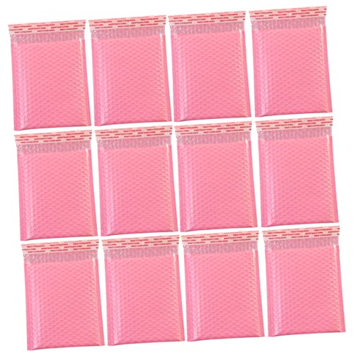 Gatuida 60 Stück Selbstklebende Luftpolster Versandtaschen Pinke Gepolsterte Briefumschläge für Sicheren Versand und Durchstoßfest Praktische Versandbeutel für Pakete von Gatuida