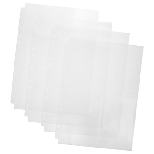 Gatuida 60 Stück Teiliges Fotohüllen Doppelseitig Fächer Klarsichthüllen Postkartenalbum Einlagen Transparente PVC Fotoschutzseiten für Fotoalben und Sammelordner Gatuida 60 Stück Teiliges Fotohüllen Doppelseitig Fächer Klarsichthüllen Postkartenalbum Einlagen Transparente PVC Fotoschutzseiten für Fotoalben und Sammelordner von Gatuida
