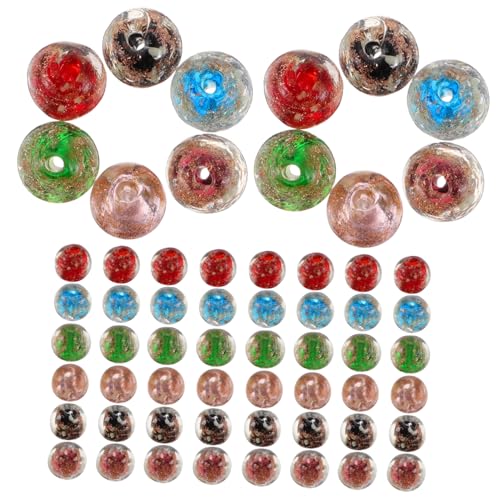 Gatuida 60 Stück Teiliges Kleine Glasperlen zum Auffädeln Leuchtende Schmuckperlen für DIY Armbänder und Halsketten Facettierte Bunte Perlen für Erwachsene Bastelprojekte Gatuida 60 Stück Teiliges Kleine Glasperlen zum Auffädeln Leuchtende Schmuckperlen für DIY Armbänder und Halsketten Facettierte Bunte Perlen für Erwachsene Bastelprojekte von Gatuida