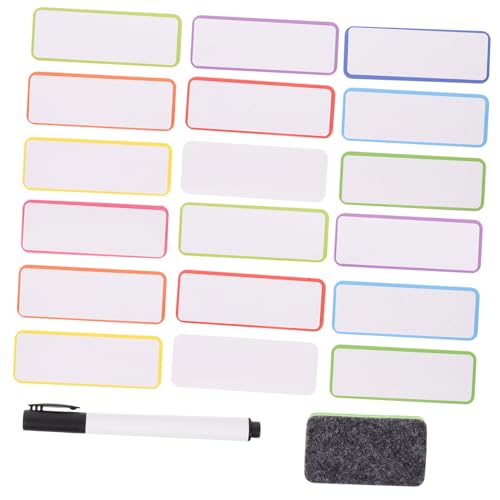 Gatuida 60 Stück Teiliges Magnetische Beschreibbare Whiteboard Etiketten in Farben mit Starker Haftung Wiederverwendbar Marker und Bürste für Kühlschränke Schränke Regale und Magnetische Gatuida 60 Stück Teiliges Magnetische Beschreibbare Whiteboard Etiketten in Farben mit Starker Haftung Wiederverwendbar Marker und Bürste für Kühlschränke Schränke Regale und Magnetische von Gatuida