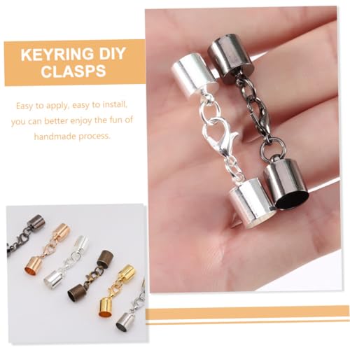 Gatuida 60 Stück Teiliges Metall Karabinerverschlüsse Schlüsselanhänger Verschlüsse DIY Schmuckverbinder für Armbänder Halsketten Schlüsselbänder Langlebige Rostfrei Vielseitig für Gatuida 60 Stück Teiliges Metall Karabinerverschlüsse Schlüsselanhänger Verschlüsse DIY Schmuckverbinder für Armbänder Halsketten Schlüsselbänder Langlebige Rostfrei Vielseitig für von Gatuida