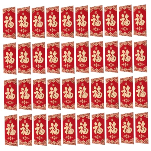 Gatuida 60 Stück Teiliges Rote Umschläge Jahr Des Pferdes Chinesische Glücksgeldumschläge für Neujahr Hochzeit Geburtstag mit Traditionellem Glückssymbol und Lebendigem Rot-design Gatuida 60 Stück Teiliges Rote Umschläge Jahr Des Pferdes Chinesische Glücksgeldumschläge für Neujahr Hochzeit Geburtstag mit Traditionellem Glückssymbol und Lebendigem Rot-design von Gatuida
