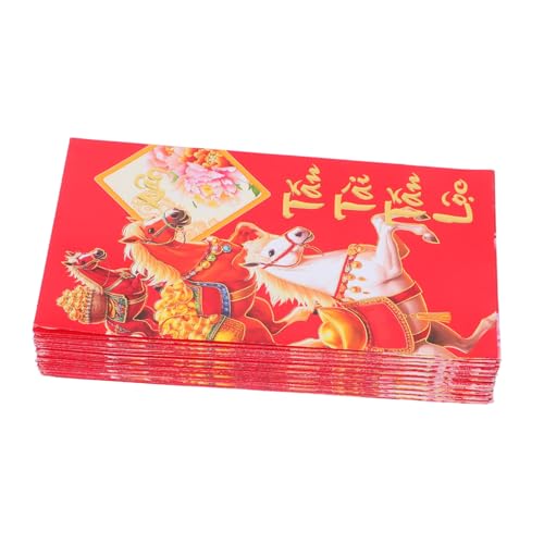 Gatuida 60 Stück Vietnamesische Neujahrs Hong Bao Rote Umschläge Pferdejahr Papierbriefumschläge Für Chinesisches Frühlingsfest Und Asiatische Lunarfeierlichkeiten Gatuida 60 Stück Vietnamesische Neujahrs Hong Bao Rote Umschläge Pferdejahr Papierbriefumschläge Für Chinesisches Frühlingsfest Und Asiatische Lunarfeierlichkeiten von Gatuida