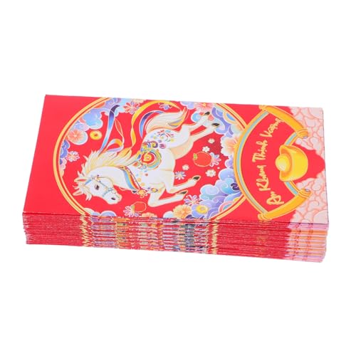 Gatuida 60 Stück Vietnamesische Rote Umschläge Pferde Jahr Lunar Year Geldbeutel Traditionelle Asiatische Glücksbriefe Für Chinesisches Frühlingsfest Familienfeier Gatuida 60 Stück Vietnamesische Rote Umschläge Pferde Jahr Lunar Year Geldbeutel Traditionelle Asiatische Glücksbriefe Für Chinesisches Frühlingsfest Familienfeier von Gatuida
