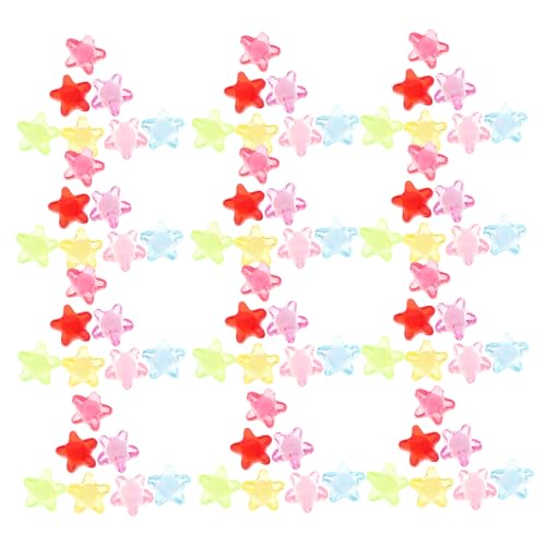 Gatuida 600 Stück Bunte Acryl Sternperlen Transparente Matte DIY Schmuckperlen für Armbänder Halsketten Bastelperlen in Pastellfarben für Individuelle Schmuckgestaltung Gatuida 600 Stück Bunte Acryl Sternperlen Transparente Matte DIY Schmuckperlen für Armbänder Halsketten Bastelperlen in Pastellfarben für Individuelle Schmuckgestaltung von Gatuida