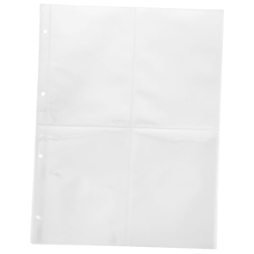 Gatuida 60Stücke Transparent Fotokarten für Lose Fotoseiten Schützende Hüllen für Binder und Präsentieren von Bildern von Gatuida
