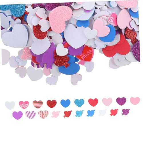 Gatuida 610 Stück Teiliges DIY Herz Aufkleber Selbstklebende Schaumstoff Sticker Valentinstag Dekoration für Party Hochzeit Jubiläum Wand Fenster Craft Gatuida 610 Stück Teiliges DIY Herz Aufkleber Selbstklebende Schaumstoff Sticker Valentinstag Dekoration für Party Hochzeit Jubiläum Wand Fenster Craft von Gatuida
