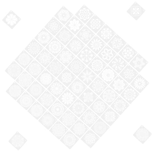 Gatuida 64 Stück Wiederverwendbare Mandala Schablonen Teiliges DIY Malvorlagen für Wand Möbel Stoff Glas Leinwand Kompakte Mandala Vorlagen zum Kreativen Basteln und Gestalten Gatuida 64 Stück Wiederverwendbare Mandala Schablonen Teiliges DIY Malvorlagen für Wand Möbel Stoff Glas Leinwand Kompakte Mandala Vorlagen zum Kreativen Basteln und Gestalten von Gatuida