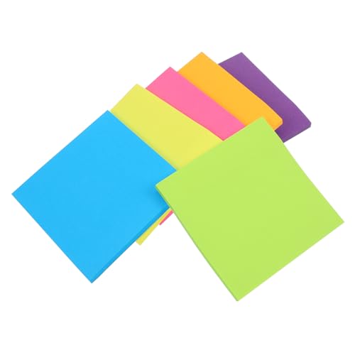 Gatuida 6Stücke Bunte Haftnotizen Fluoreszierende Selbstklebende Notizzettel für Schule und Büro für Wichtige Erinnerungen und Notizen Farben Gatuida 6Stücke Bunte Haftnotizen Fluoreszierende Selbstklebende Notizzettel für Schule und Büro für Wichtige Erinnerungen und Notizen Farben von Gatuida