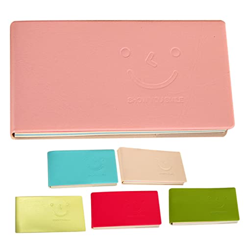 Gatuida 6Stücke Lächelnde Notizblöcke Rot Gelb Grün Blau und Praktische und Tragbare Memo Pads für Büro Schule und Zuhause für Notizen und Erinnerungen von Gatuida