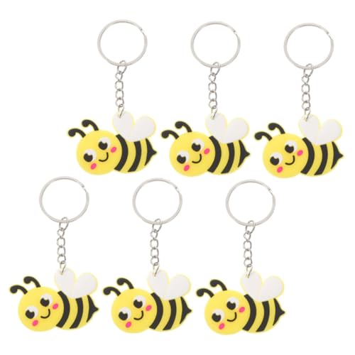 Gatuida 6Stücke Niedliche Cartoon Bienen Schlüsselanhänger Hängender Schlüsselanhänger Kreative Schlüsselanhänger Für Taschen Autos Und Zubehör Gatuida 6Stücke Niedliche Cartoon Bienen Schlüsselanhänger Hängender Schlüsselanhänger Kreative Schlüsselanhänger Für Taschen Autos Und Zubehör von Gatuida