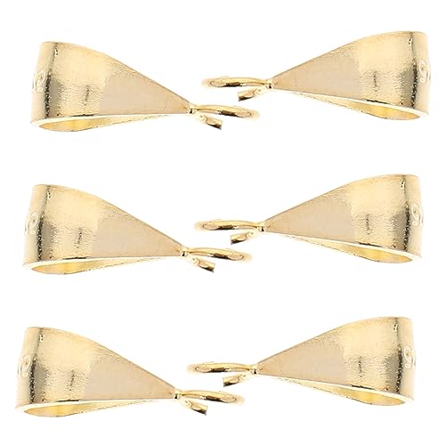 Gatuida 6Stücke Silber Anhänger Verschlüsse Pinch Clip für Armbänder DIY Schmuckherstellung Langlebig und Vielseitig Einsetzbar für Perlen Gatuida 6Stücke Silber Anhänger Verschlüsse Pinch Clip für Armbänder DIY Schmuckherstellung Langlebig und Vielseitig Einsetzbar für Perlen von Gatuida