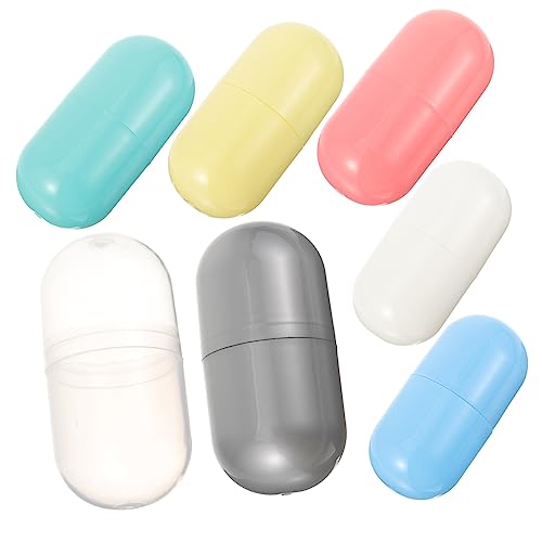 Gatuida 7 Stück Befüllbare Ostereier Plastik Kapseln für Süßigkeiten Twisting Eierboxen für Ostern Partys und Feiern Bunte Deko Eier von Gatuida