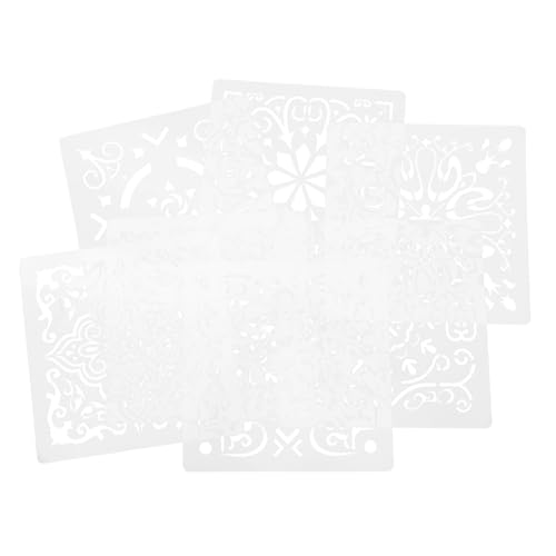 Gatuida 7 Stück Mandala Schablonen Teiliges Set Wiederverwendbare Malvorlagen für DIY Wand Möbel Textilien Kleine Malerei Schablonen aus Langlebigem Material Praktische und Vielseitige Gatuida 7 Stück Mandala Schablonen Teiliges Set Wiederverwendbare Malvorlagen für DIY Wand Möbel Textilien Kleine Malerei Schablonen aus Langlebigem Material Praktische und Vielseitige von Gatuida