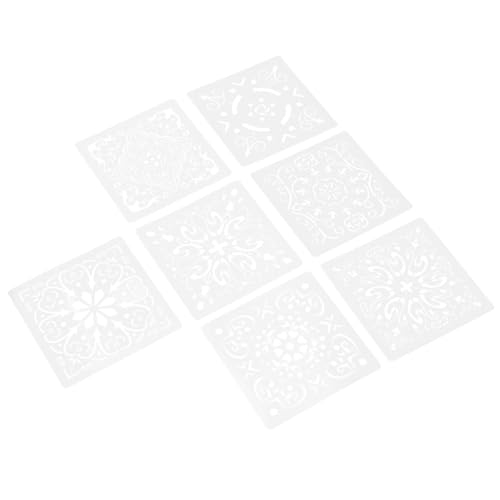 Gatuida 7 Stück Teiliges Mandala Schablonen Set Feine DIY Malvorlagen Wiederverwendbar Vielseitig für Wand Möbel Scrapbook Kleine Mandala Elemente Praktische Acrylmalerei Schablonen Gatuida 7 Stück Teiliges Mandala Schablonen Set Feine DIY Malvorlagen Wiederverwendbar Vielseitig für Wand Möbel Scrapbook Kleine Mandala Elemente Praktische Acrylmalerei Schablonen von Gatuida