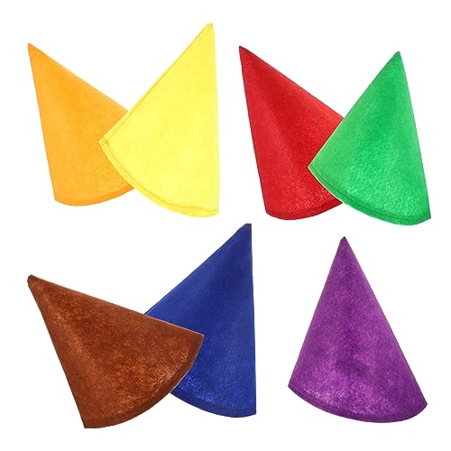 Gatuida 7 Stück Teiliges Weihnachtszwergenmützen Lustige Partyhüte aus Filz für Halloween und Weihnachtskostüme Bequeme Accessoires für Männer und Frauen Gatuida 7 Stück Teiliges Weihnachtszwergenmützen Lustige Partyhüte aus Filz für Halloween und Weihnachtskostüme Bequeme Accessoires für Männer und Frauen von Gatuida