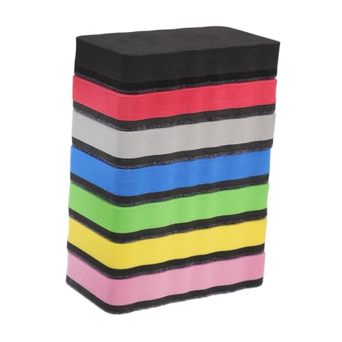 Gatuida 7 Stück Teiliges Whiteboard Radiergummi EVA Filz Schwamm Trocken Abwischbar für Klassenzimmer Büro Schulbedarf Wiederverwendbar Langlebig Gatuida 7 Stück Teiliges Whiteboard Radiergummi EVA Filz Schwamm Trocken Abwischbar für Klassenzimmer Büro Schulbedarf Wiederverwendbar Langlebig von Gatuida