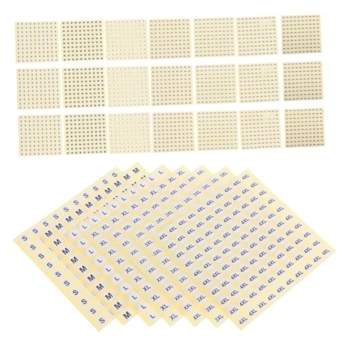 Gatuida 7000 Stück Rund Selbstklebende Bekleidungsgrößen Aufkleber Apparel Tags Für Kleidung Einzelhandel S Xl Xxl Vielseitig Einsetzbar Für Röcke Hemden Hosen Zeitersparnis Durch Gatuida 7000 Stück Rund Selbstklebende Bekleidungsgrößen Aufkleber Apparel Tags Für Kleidung Einzelhandel S Xl Xxl Vielseitig Einsetzbar Für Röcke Hemden Hosen Zeitersparnis Durch von Gatuida