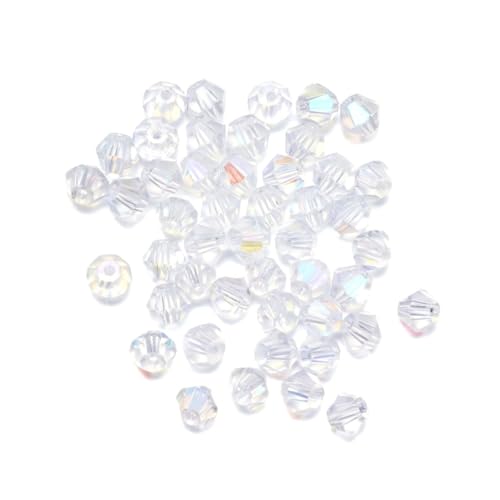 Gatuida 720 Stück Transparente Kristallperlen Facettierte Diamant Form Langlebige Bastelperlen für Schmuckherstellung DIY Armband Halskette Zubehör für Kreative Schmuckgestaltung Gatuida 720 Stück Transparente Kristallperlen Facettierte Diamant Form Langlebige Bastelperlen für Schmuckherstellung DIY Armband Halskette Zubehör für Kreative Schmuckgestaltung von Gatuida