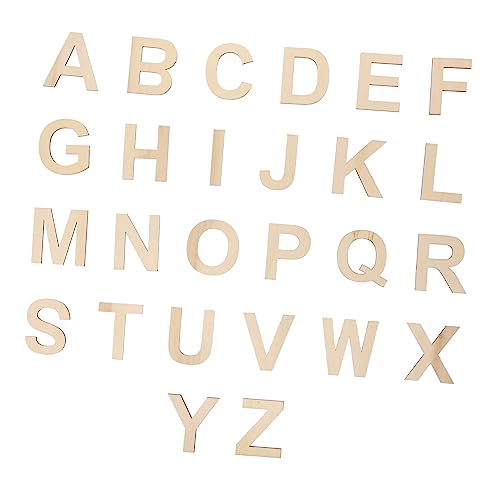 Gatuida 78Stücke DIY Holzbuchstaben Teile Unbemalt für Bastelprojekte Dekorationen und Personalisierte für Aktivitäten Gatuida 78Stücke DIY Holzbuchstaben Teile Unbemalt für Bastelprojekte Dekorationen und Personalisierte für Aktivitäten von Gatuida
