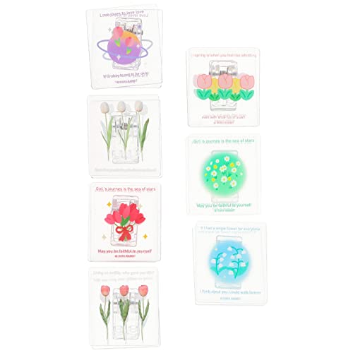 Gatuida 7Stücke Blumenmuster Acryl Büroklammern Tragbare Datei Clips für Schule Büro Niedliche Papierklammern zur Dokumentenorganisation Gatuida 7Stücke Blumenmuster Acryl Büroklammern Tragbare Datei Clips für Schule Büro Niedliche Papierklammern zur Dokumentenorganisation von Gatuida