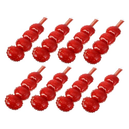 Gatuida 8 Stück Ballon-requisiten Aufblasbare Kandierte Haws-ballons Kandierter Haws-snack-partyballon Ballon Für Die Party Kandierte Haws-snack-partydekorationen Food-party-ballon Sport von Gatuida