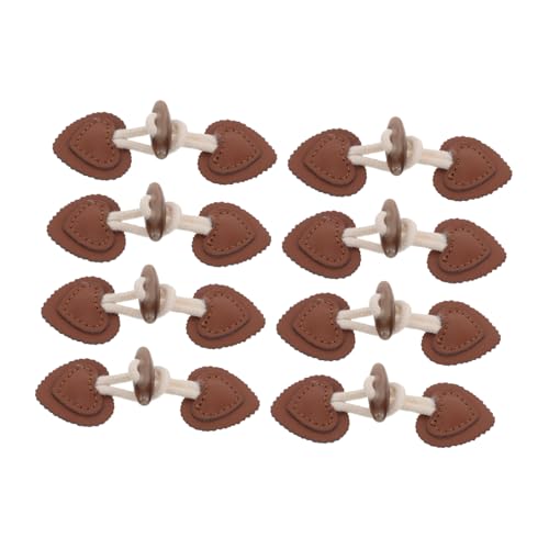 Gatuida 8 Stück Kleine Knebelverschlüsse für Jacken Lichtbraune Toggle Knöpfe aus Echtem Rindsleder Zuverlässige Verschlüsse für Mäntel Dufflecoats und Kinderbekleidung Vielseitig und Gatuida 8 Stück Kleine Knebelverschlüsse für Jacken Lichtbraune Toggle Knöpfe aus Echtem Rindsleder Zuverlässige Verschlüsse für Mäntel Dufflecoats und Kinderbekleidung Vielseitig und von Gatuida