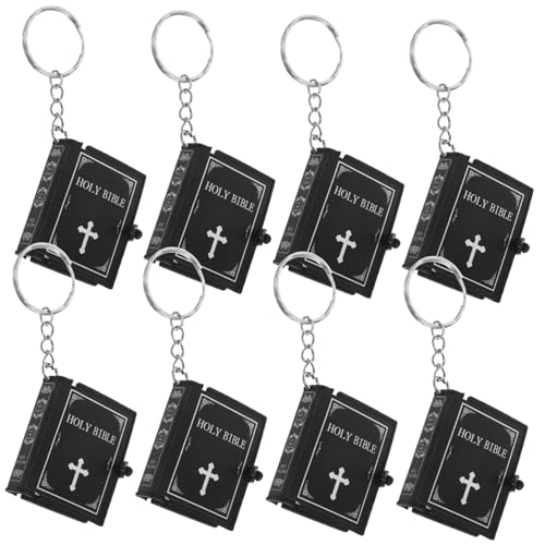 Gatuida 8 Stück Mini-Bibel-Schlüsselanhänger christliches jesus schlüsselanhänger religiöse Bibel Schlüsselanhänger Mini-Buch Schlüsselanhänger Schlüsselringdekoration Metallknopf Gatuida 8 Stück Mini-Bibel-Schlüsselanhänger christliches jesus schlüsselanhänger religiöse Bibel Schlüsselanhänger Mini-Buch Schlüsselanhänger Schlüsselringdekoration Metallknopf von Gatuida