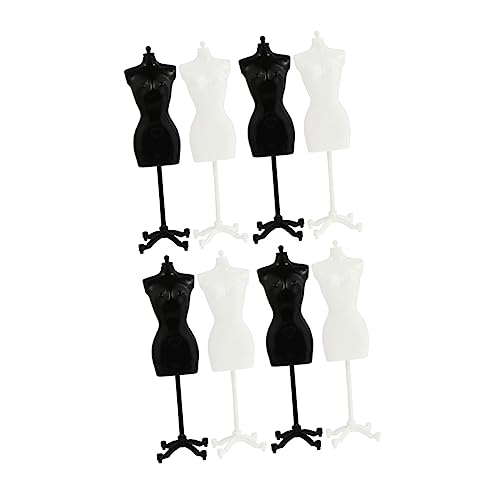 Gatuida 8 Stück Miniatur Puppenständer Teiliges Kleiderständer für Puppen zum Ausstellen von Puppenkleidern Schmuck Accessoires Gatuida 8 Stück Miniatur Puppenständer Teiliges Kleiderständer für Puppen zum Ausstellen von Puppenkleidern Schmuck Accessoires von Gatuida
