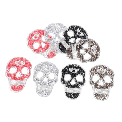 Gatuida 8 Stück Strass- -patches: Punk-stil, Zum Aufbügeln, Für Kleidung, Reparatur, Abzeichen, Applikation Für Halloween, Schuhe, Hüte, Jacken, Jeans, Taschen, Bastelarbeiten Gatuida 8 Stück Strass- -patches: Punk-stil, Zum Aufbügeln, Für Kleidung, Reparatur, Abzeichen, Applikation Für Halloween, Schuhe, Hüte, Jacken, Jeans, Taschen, Bastelarbeiten von Gatuida