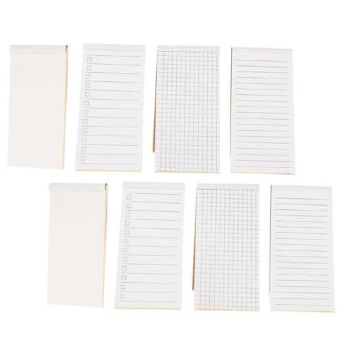 Gatuida 8 Stück Teiliges Abreißbares Notizblock Papier mit Verschiedenen Blättern für Büro Schule und Zuhause Praktische Memo pads zum Schreiben von To do listen Terminen und Notizen von Gatuida