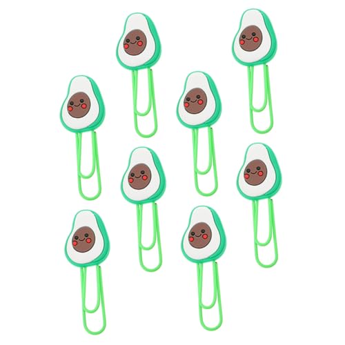 Gatuida 8 Stück Teiliges Avocado Büroklammern aus Resin Bunte Obst Motiv Paperclips Stabile Dokumentenklammern für Office Memo Clips für Notizen und Bücher Praktische Büro Organizer Gatuida 8 Stück Teiliges Avocado Büroklammern aus Resin Bunte Obst Motiv Paperclips Stabile Dokumentenklammern für Office Memo Clips für Notizen und Bücher Praktische Büro Organizer von Gatuida