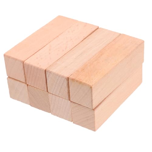 Gatuida 8 Stück Teiliges Buchenholz DIY Stempel Holzklötze zum Schnitzen Blanko Holzstempel für Basteln und Dekorative Siegel mit Abgerundeten Kanten Langlebig und Platzsparend für Gatuida 8 Stück Teiliges Buchenholz DIY Stempel Holzklötze zum Schnitzen Blanko Holzstempel für Basteln und Dekorative Siegel mit Abgerundeten Kanten Langlebig und Platzsparend für von Gatuida