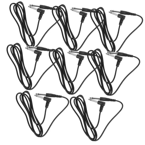Gatuida 8 Stück Teiliges Gitarren Klinkenkabel Flexible Langlebige Audio Patchkabel mit Kupferkern Geräuscharm für Gitarre Bass Amp und Effektpedale Lang Gatuida 8 Stück Teiliges Gitarren Klinkenkabel Flexible Langlebige Audio Patchkabel mit Kupferkern Geräuscharm für Gitarre Bass Amp und Effektpedale Lang von Gatuida