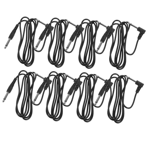Gatuida 8 Stück Teiliges Gitarrenkabel Langlebige Instrumentenkabel aus Gummi und Kupfer Flexibles Zuverlässiges Patchkabel für Gitarre Amp Mixer Praktisches Zubehör für Musiker Gatuida 8 Stück Teiliges Gitarrenkabel Langlebige Instrumentenkabel aus Gummi und Kupfer Flexibles Zuverlässiges Patchkabel für Gitarre Amp Mixer Praktisches Zubehör für Musiker von Gatuida